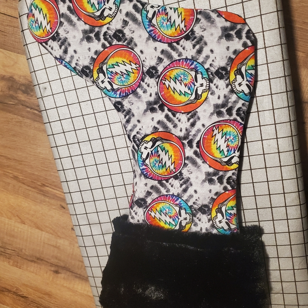 GREATFUL DEAD stocking HANDMADE - Picture 5 of 6
